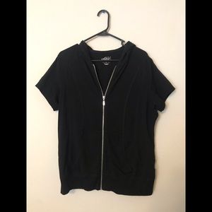 COPY - Short Sleeve Zip Up Jacket
